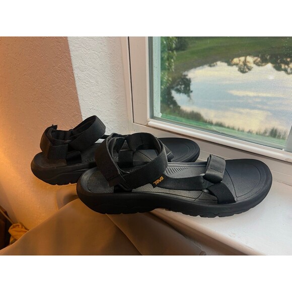 Teva Men’s Hurricane XLT2 Sandals in Black Size 13 main image 10